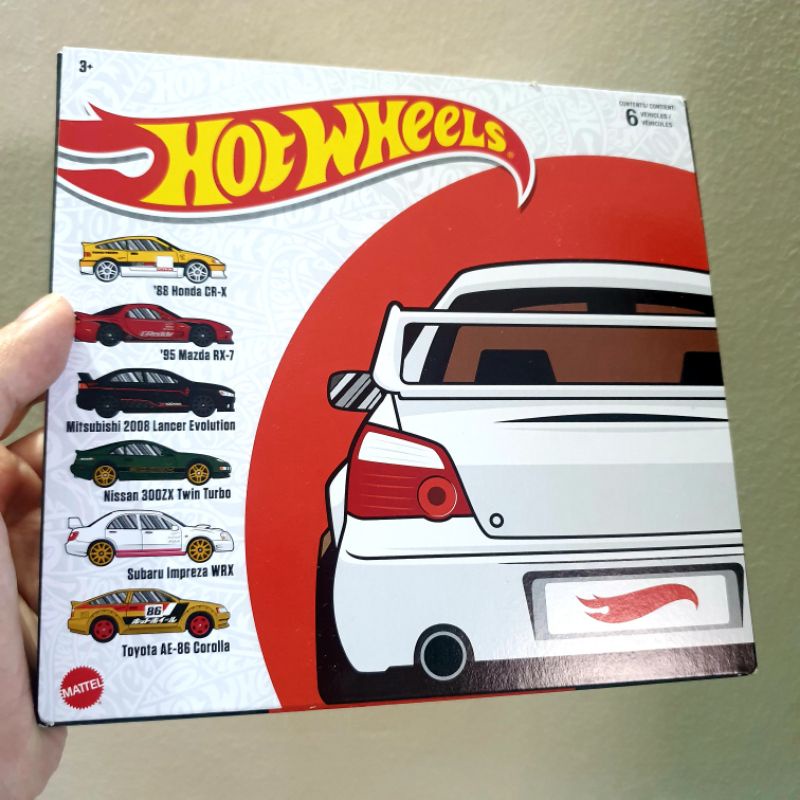 HOT WHEELS JDM Honda CRX Mazda RX Shopee Singapore