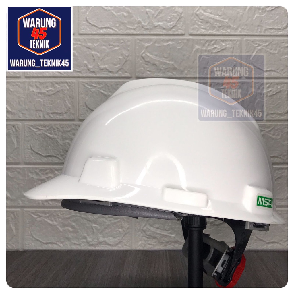 Lokal Putih Safety Project Helmet V Guard Brand Msa Sni Local