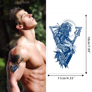 Aresvns Semi Permanent Tattoos For Men Realistic Temporary Tattoos