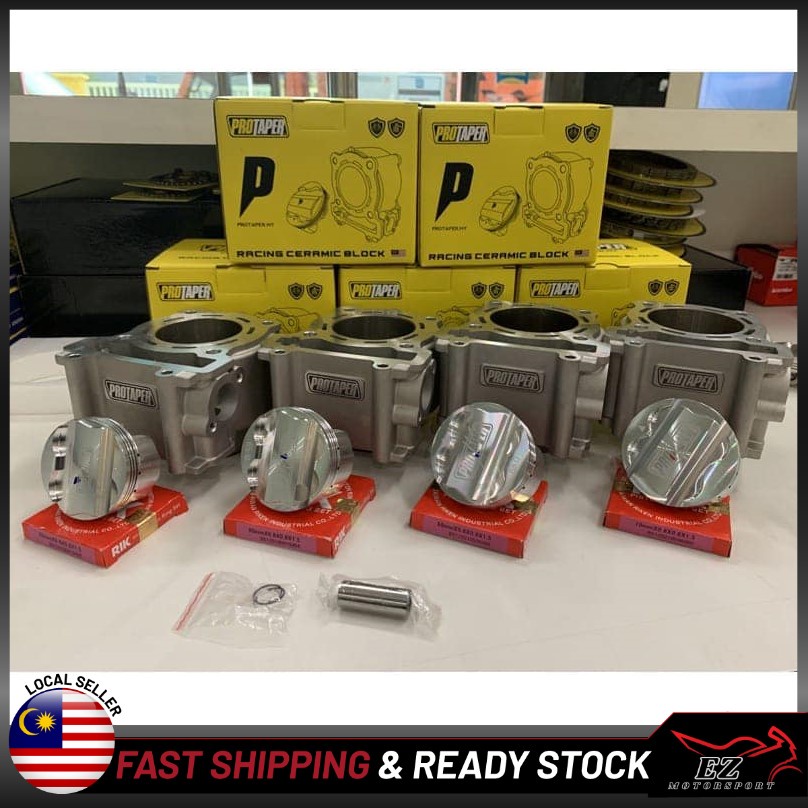 Protaper Y15 Y15zr LC135 Ceramic Block Kit With Dome Forged Piston 62