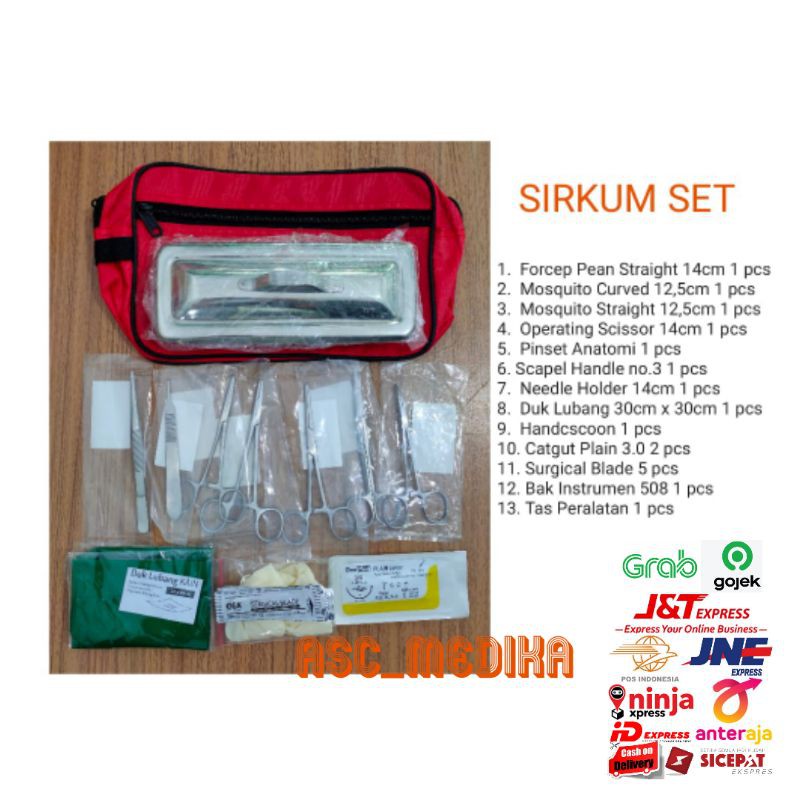 Circus Set With Instrument Tub Circumcision Tool Circumcision Set