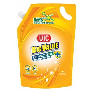 Uic Big Value Laundry Liquid Detergent Anti Bacterial L Shopee