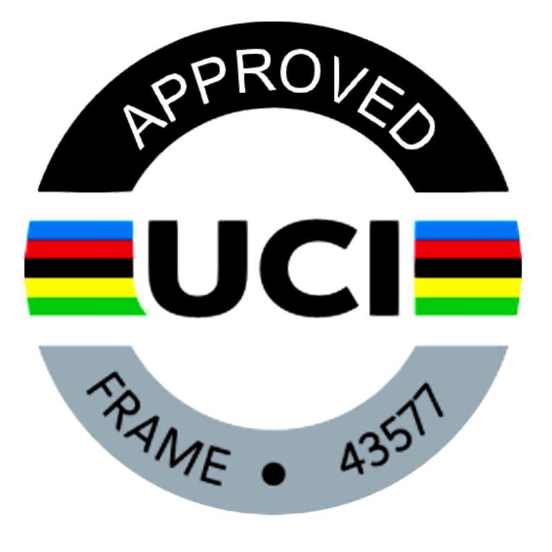 Ridedecal Uci Approved Rd Frame Logo Sticker Decal For Bike