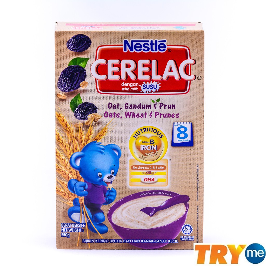 Nestle Cerelac Oats Wheat Prunes G Shopee Singapore