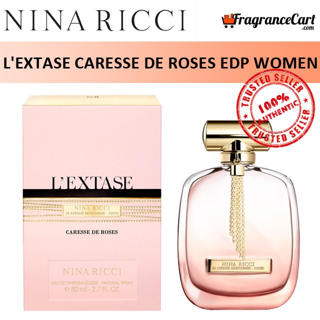 Nina Ricci Lextase Caresse De Roses Edp For Women Ml Eau De Parfum