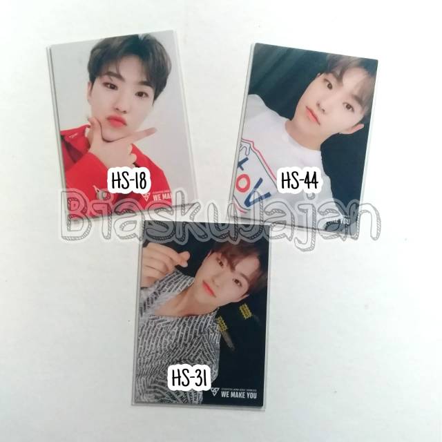 Seventeen We Make You Showcase Trading Card Shopee Singapore