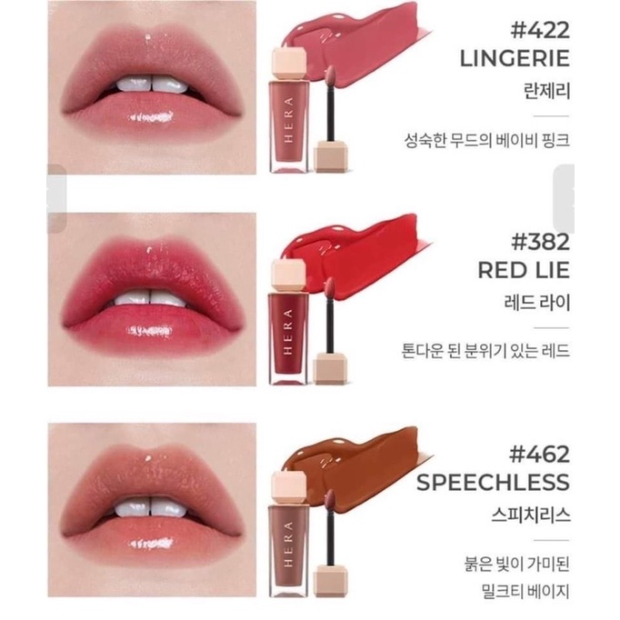 Hera Sensual Spicy Nude Blossom Korean Lip Gloss