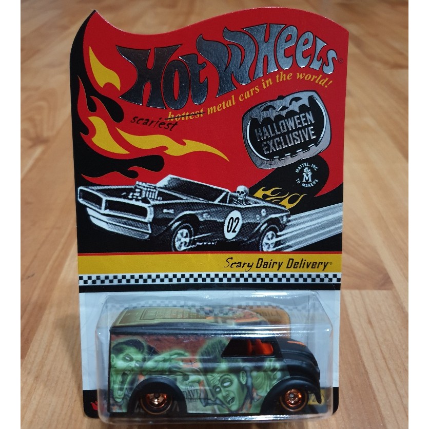 HOT WHEELS RLC SCARY DAIRY DELIVERY LIMITED HALLOWEEN EXCLUSIVE