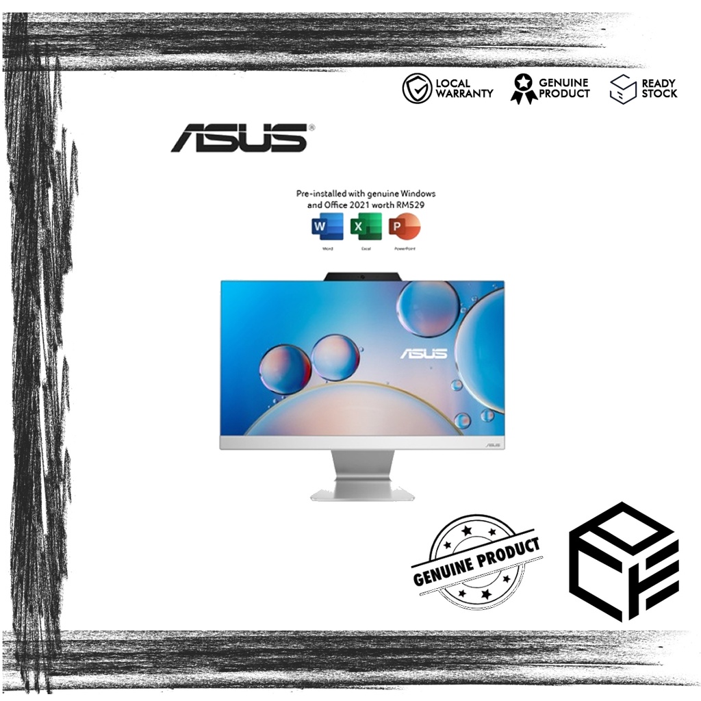 Asus Vivo Full Hd A Wb Ba Ws Aio Pc I U Gb