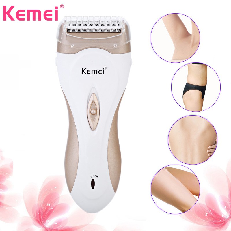 Kemei Km Electric Women Shaver Epilator Shaving Hair Removal