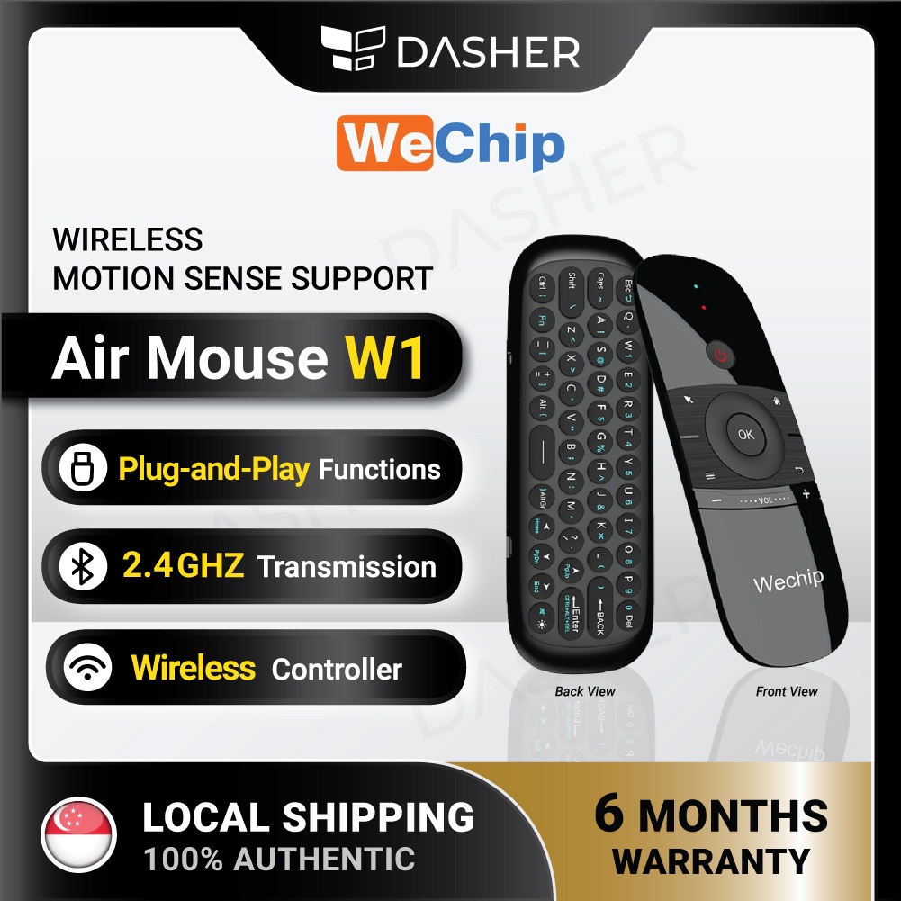 Wechip W G Air Mouse Wireless Keyboard Remote Control Aixs Sensor