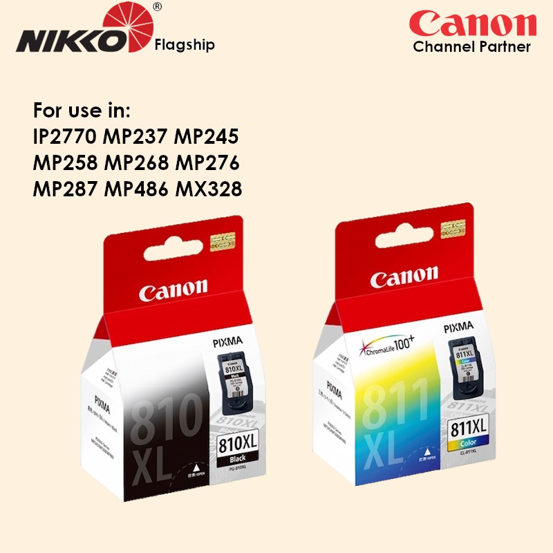 Canon INK CL 811XL PG 810XL CL811XL PG810XL 810 811 Ink For IP2770