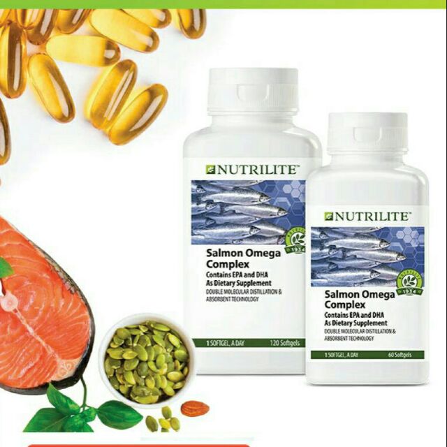 Amway Nutrilite Salmon Omega Complex S Or S Shopee Singapore