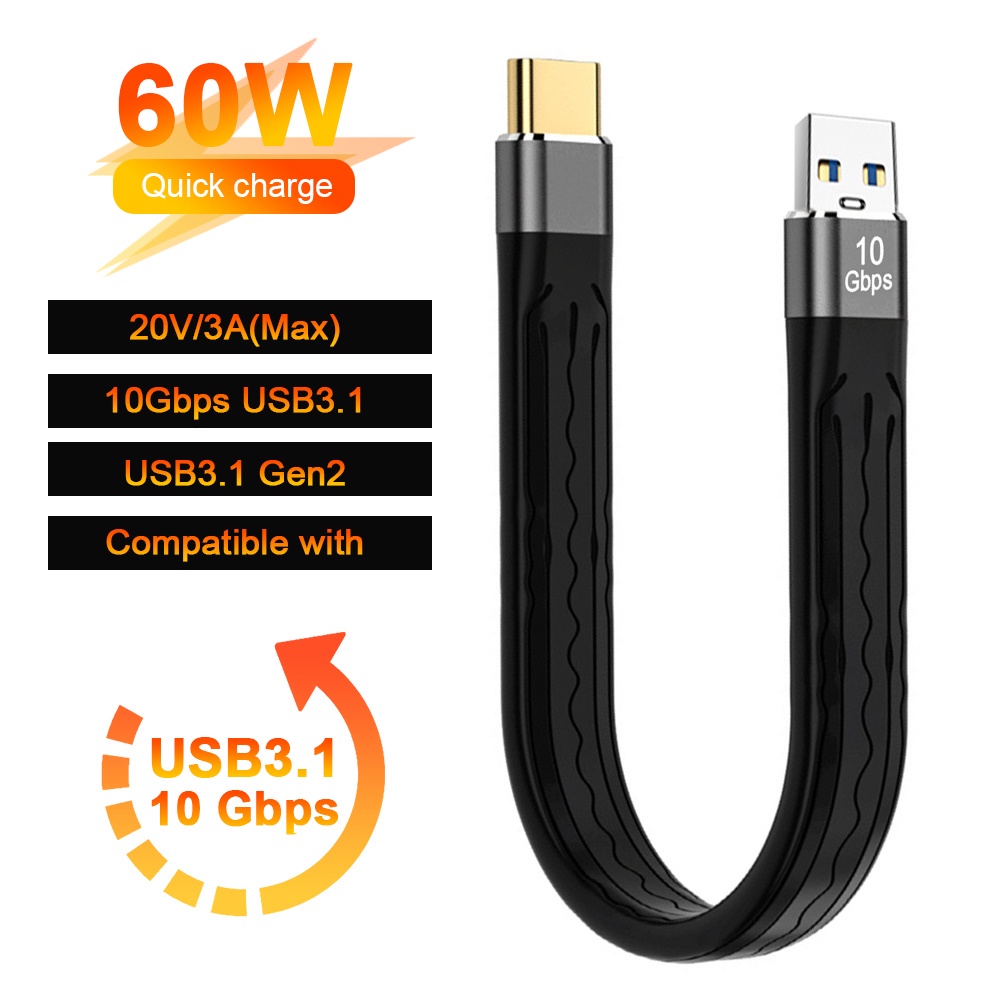 Fonken Usb Gen Data Cable Pd W A Fast Charging Usb C To Type C