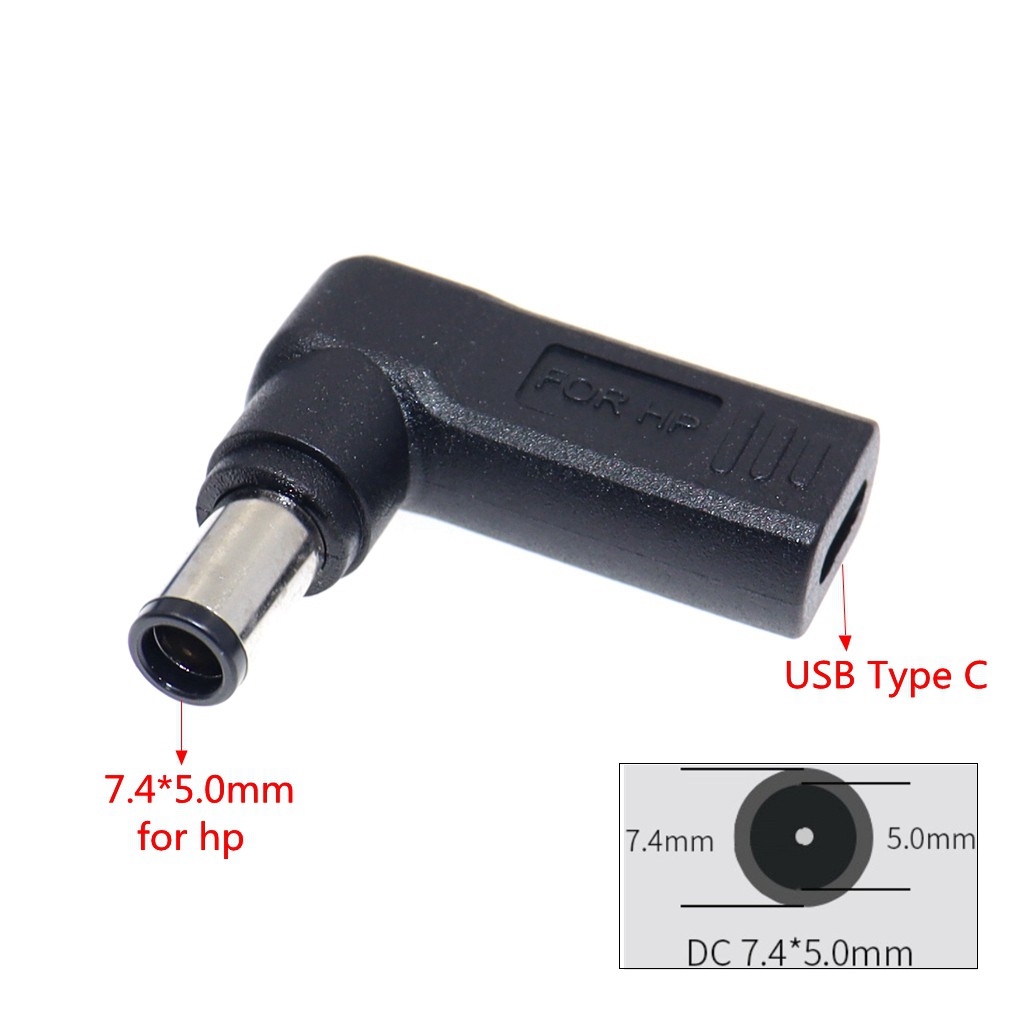 Laptop Power Adapter Connector Dc Plug Usb Type C Female To Universal