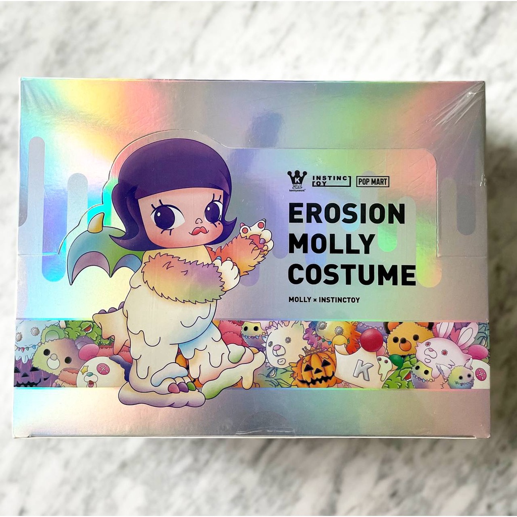 Popmart Molly X Instinctoy Erosion Molly Costume Series Shopee Singapore