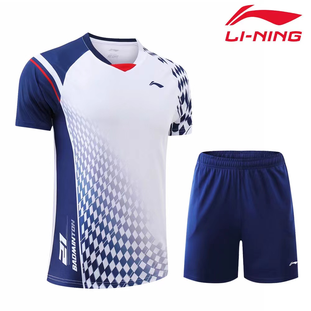 Li Ning S New Badminton Clothing Short Sleeved Top Sports Table Tennis