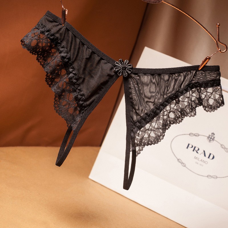 Women Open Crotch Panties Hot Erotic Lingerie Sexy Lace Underwear