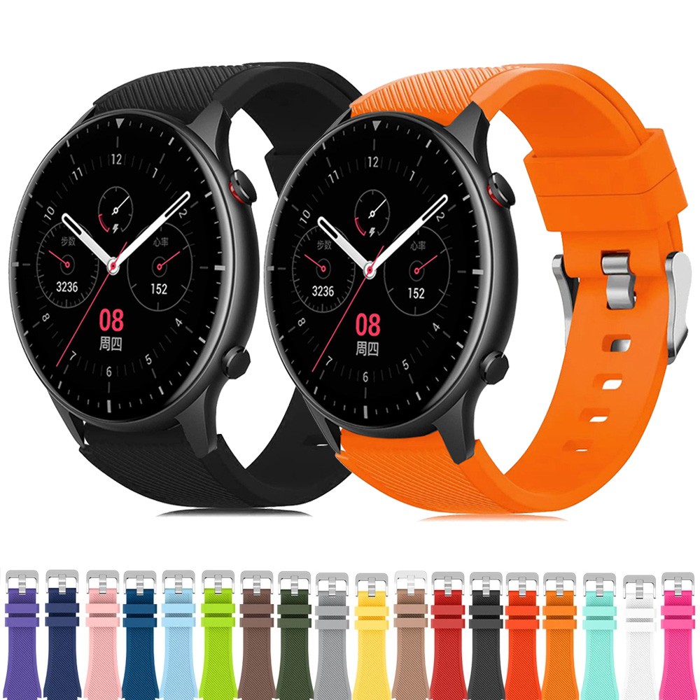 Mm Strap Replacement Silicone Bracelet Band For Huami Amazfit Gtr