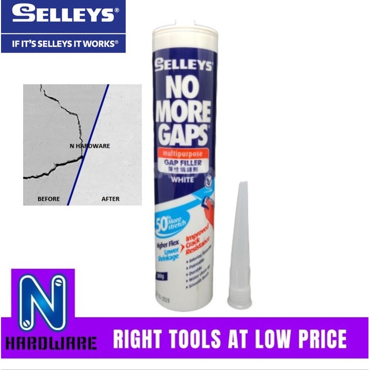 Selleys No More Gaps G Multi Purpose Gap Filler Sealant Wall Crack