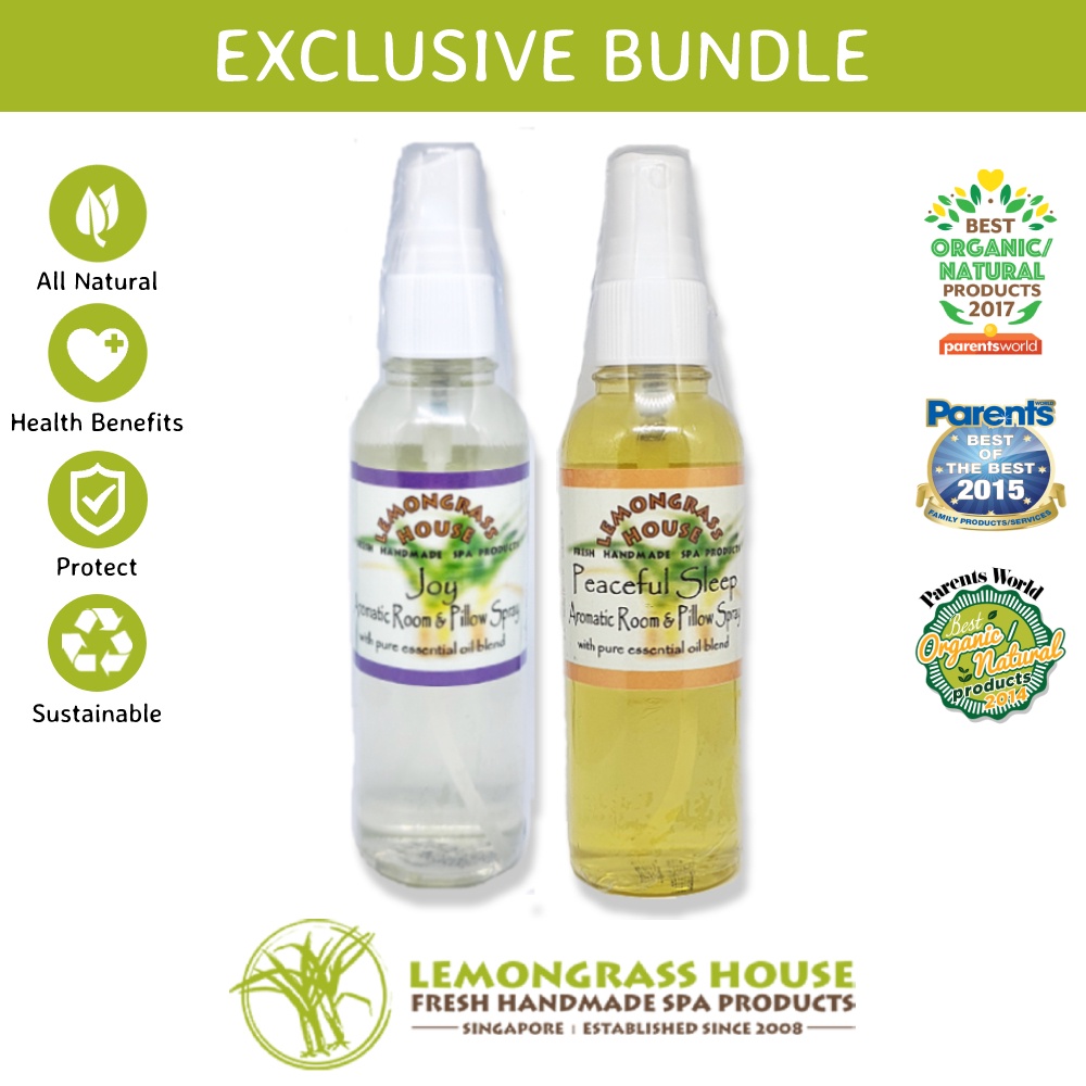 Lemongrass House Exclusive Wellbeing Bundle Set Joy Peaceful