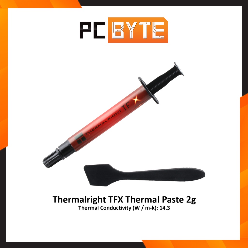 Thermalright TFX Thermal Paste 2g Non Conductive Harmless 14 3 W M