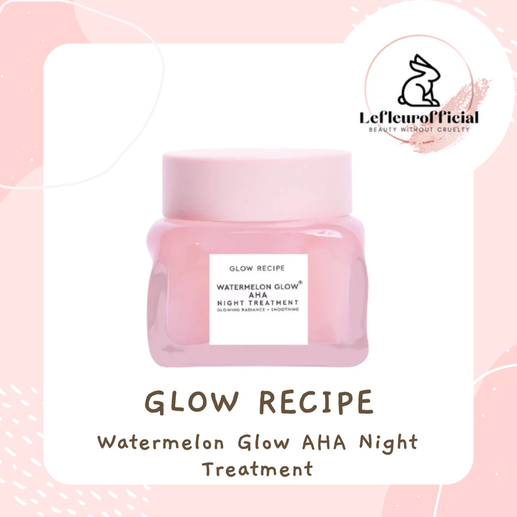 Glow Recipe Watermelon Glow Aha Night Treatment Shopee Singapore