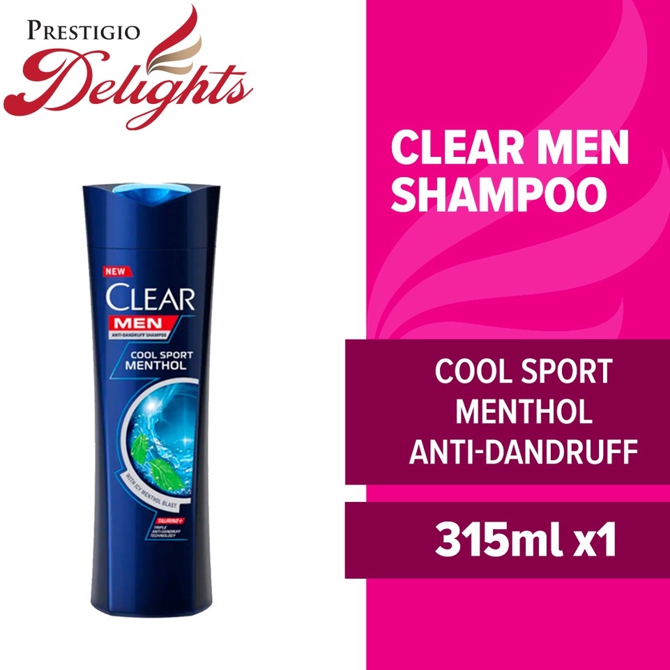 Clear Men Cool Sport Menthol Anti Dandruff Shampoo Ml Shopee Singapore