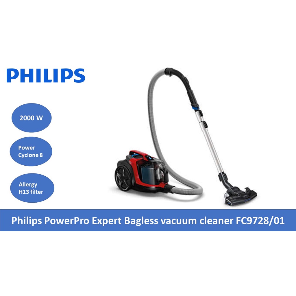 Philips Powerpro Expert Bagless Vacuum Cleaner Fc Shopee Singapore