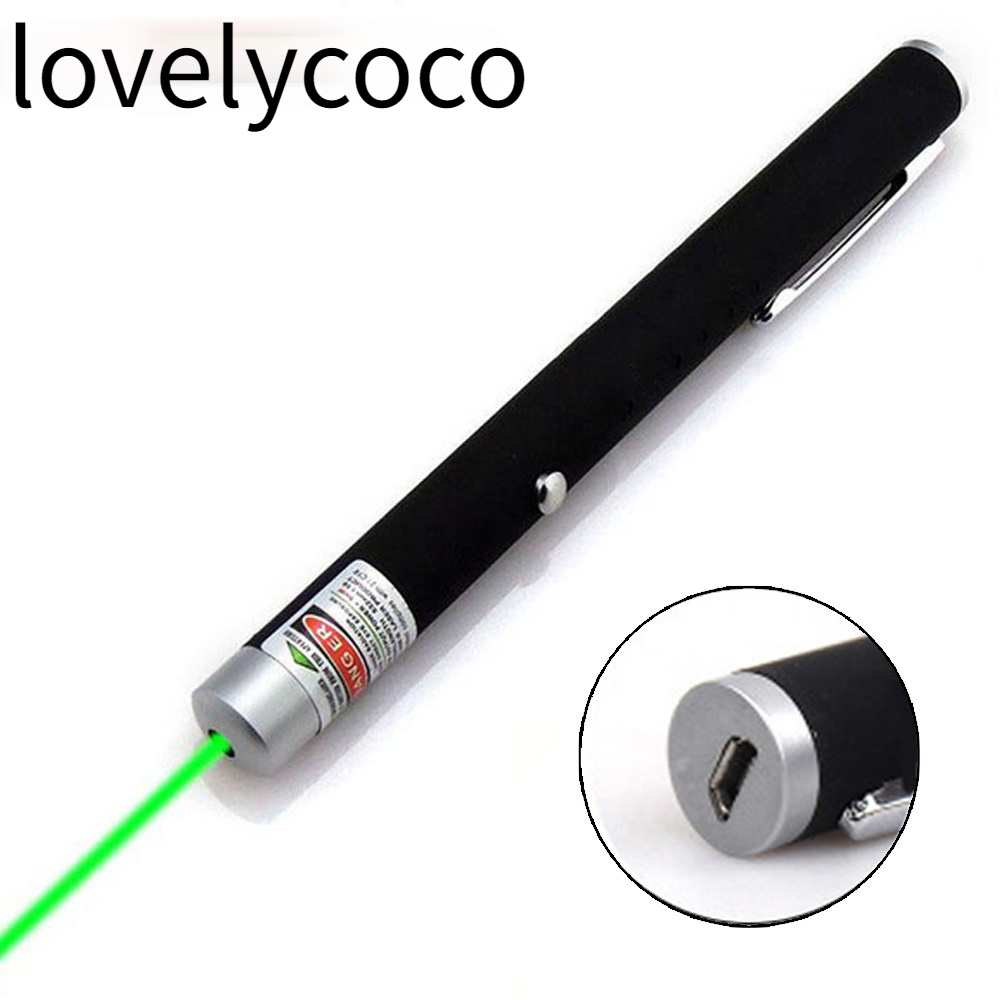 Laser Pointer USB Rechargeable 5MW Laser Pointer Outdoor Laser Sight