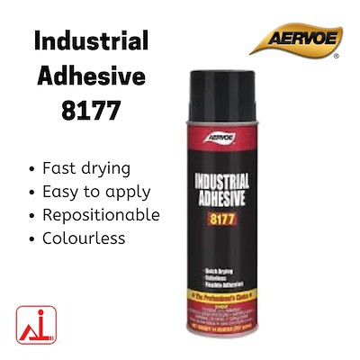 Aervoe Industries Industrial Adhesive Spray 8177 Made In USA