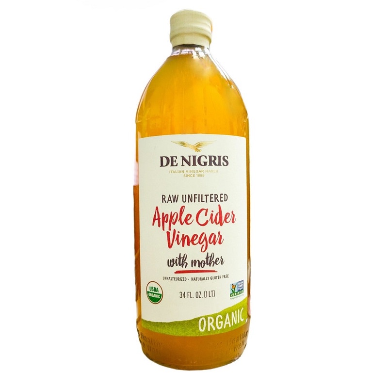 De Nigris Organic Apple Cider Vinegar With Mother Litre Shopee