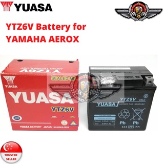 YUASA MOTORCYCLE BATTERY YTZ6V AEROX YT9A SUPER 4 YTZ5S SNIPER MX