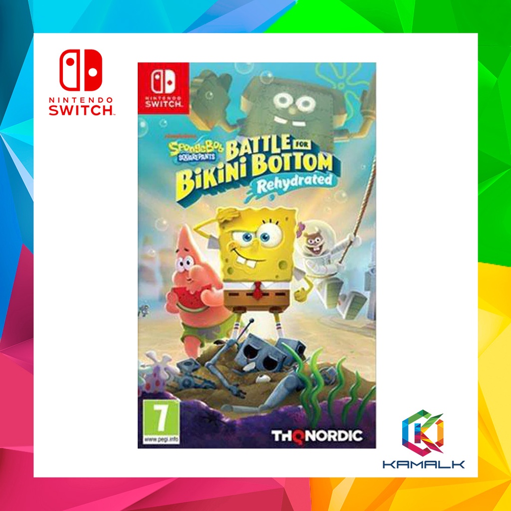 Nintendo Switch SpongeBob SquarePants Battle For Bikini Bottom