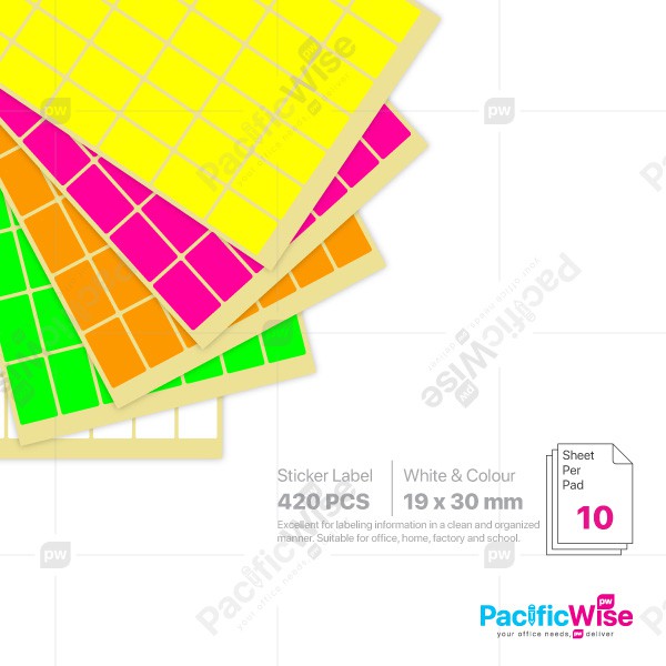 Rectangle Sticker Label Rectangular Adhesive Label Sticker Label Mm X