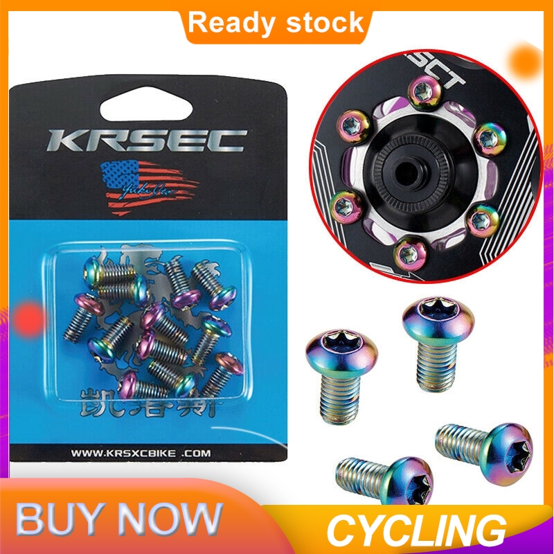 Mtb Bike Floating Disc Screws Disc Brake Rotor Bolts Cycling T Pcs