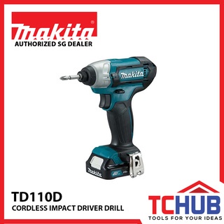 Makita Td D Cordless Impact Driver Drill Shopee Singapore