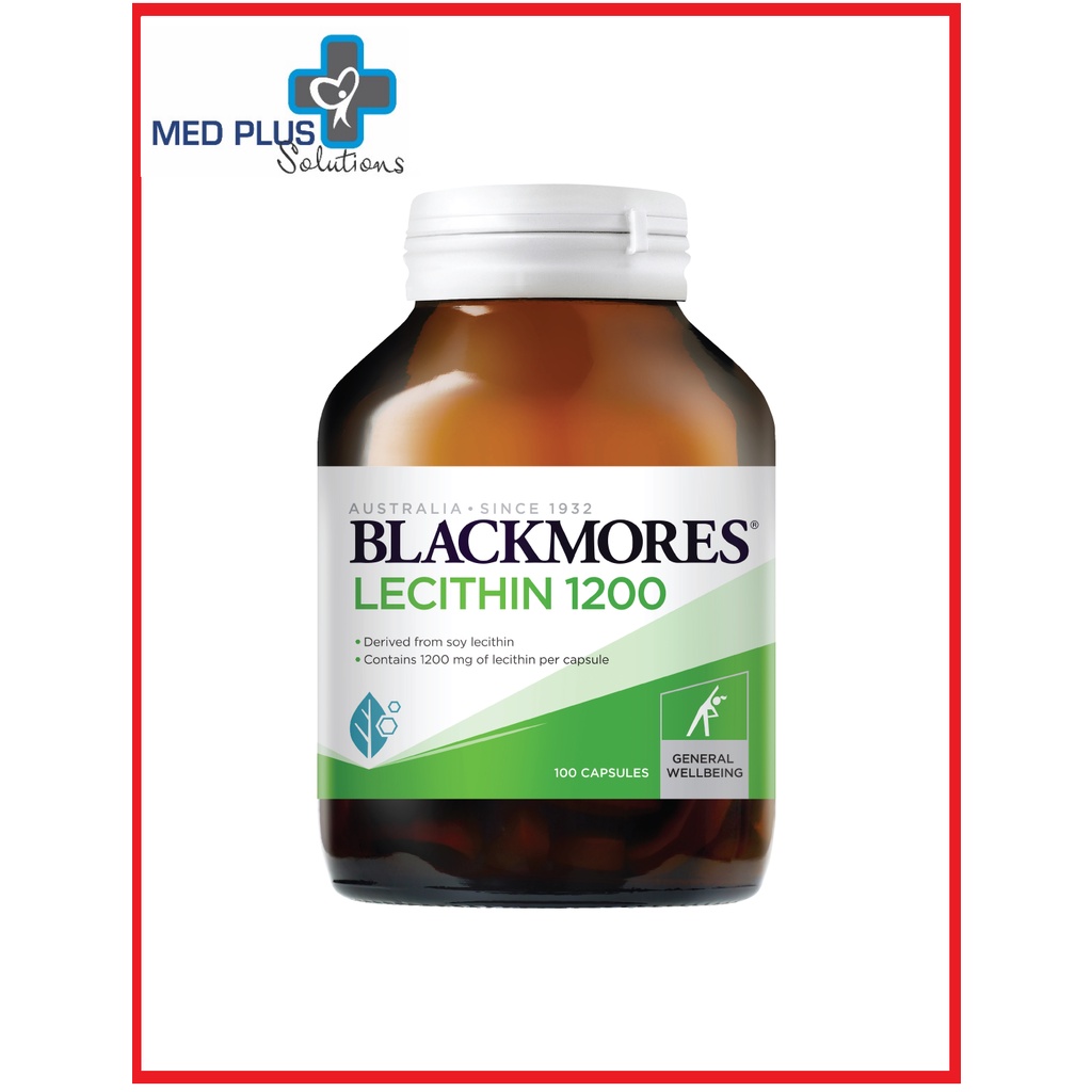 Blackmores Lecithin 1200 Capsules 100 S Exp 11 2026 Shopee Singapore