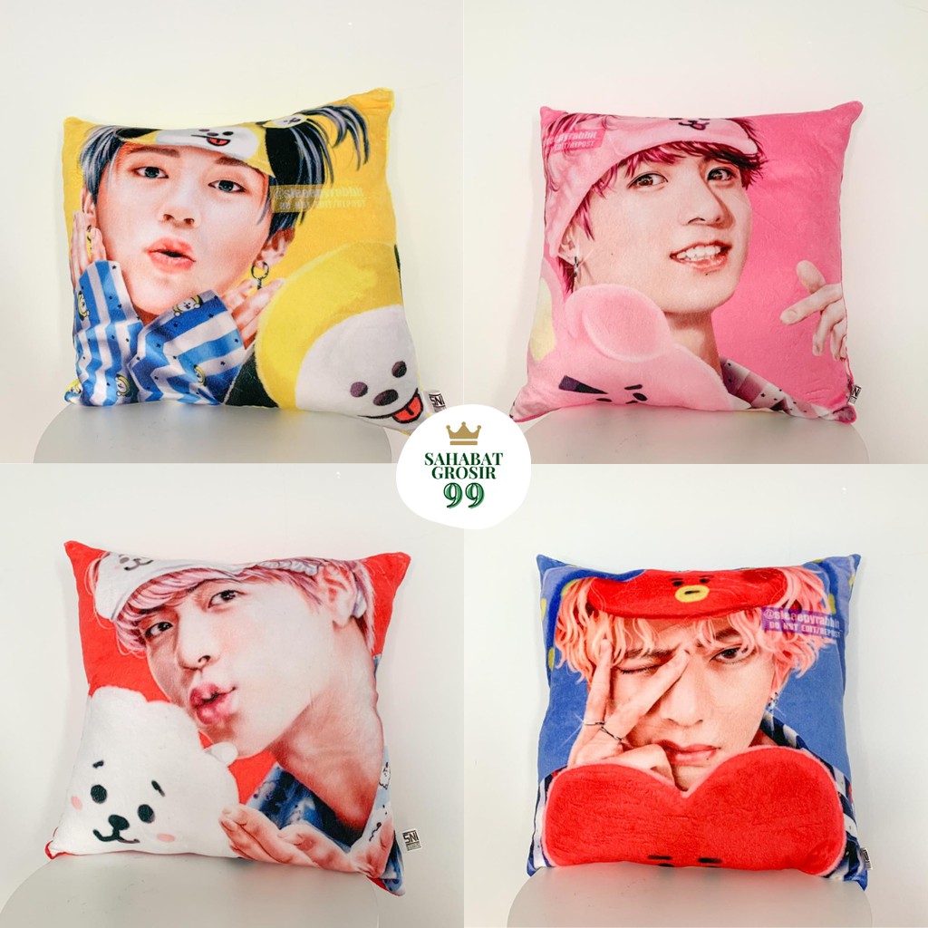 Pillows BT21 BTS JIMIN TATA CHIMMY RJ COOKY JUNGKOOK Pillow BTS BANGTAN