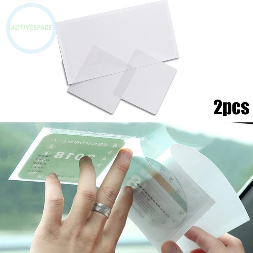 Parking Permit Self Adhesive Backed Windscreen Ticket Holder 90mm X