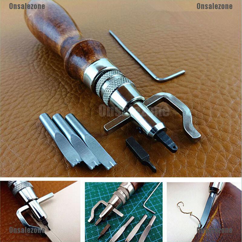 In Multipurpose Diy Leather Craft Tools Sewing And Crease Leather