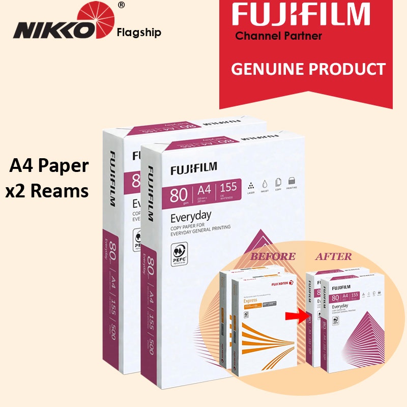 New Packaging Fujifilm Former Fuji Xerox G A Paper Sheets Per