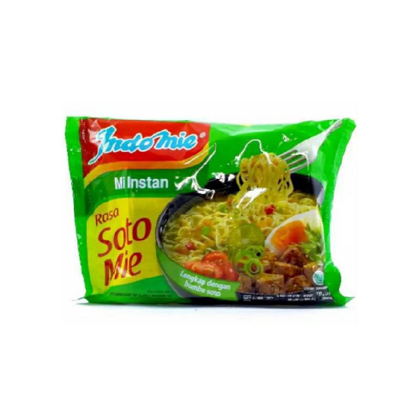 Indomie Instant Noodle Flavor Of Soto Mie Packed Gr Indomie Mi