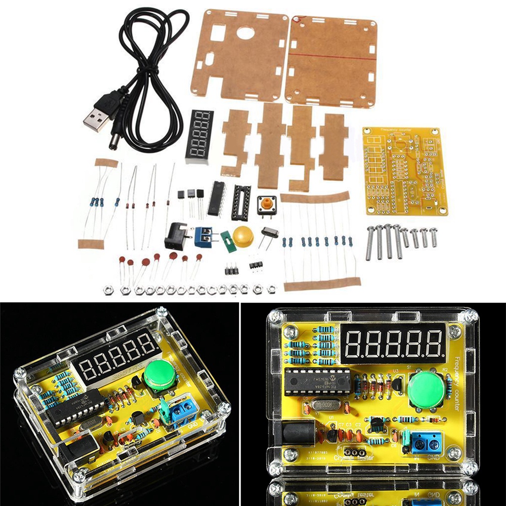 TS 905 1HZ 50MHZ Crystal Oscillator Tester Frequency Counter DIY Kits