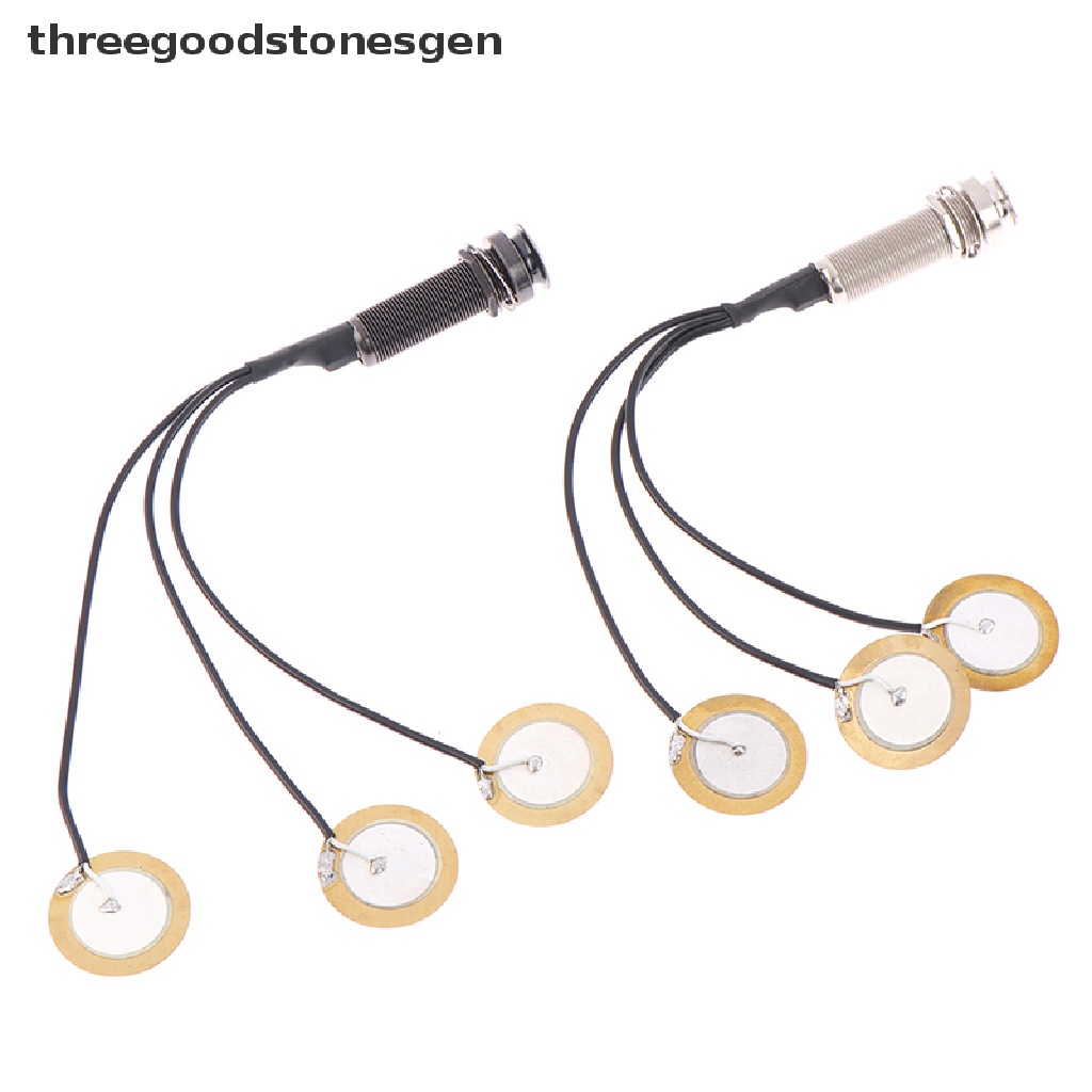 Threegoodstonesgen Piezo Contact Microphone Transducer Pickups With