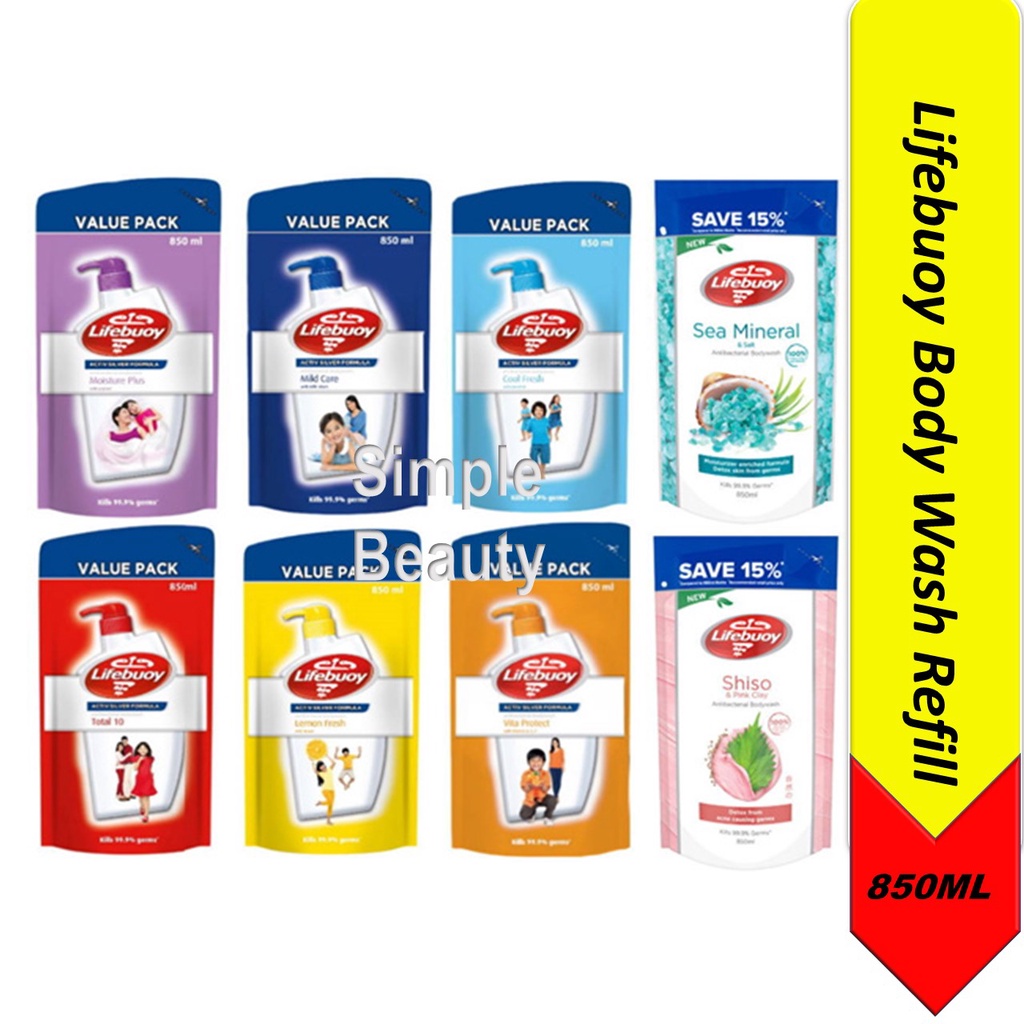 Lifebuoy Body Wash Refill Ml Shopee Singapore