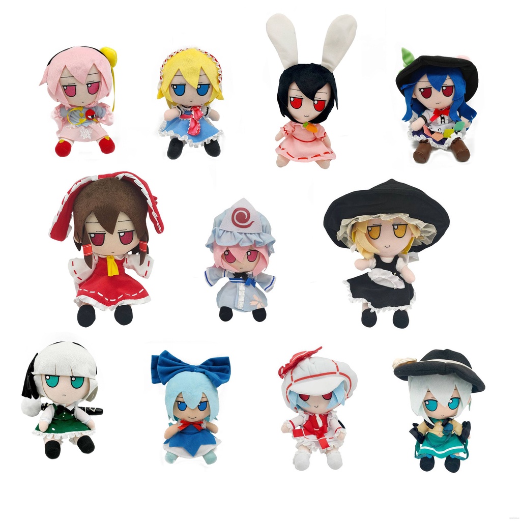 New Touhou Project Fumo Plush Toys Uuz Reimu Marisa Remilia Alice Youmu