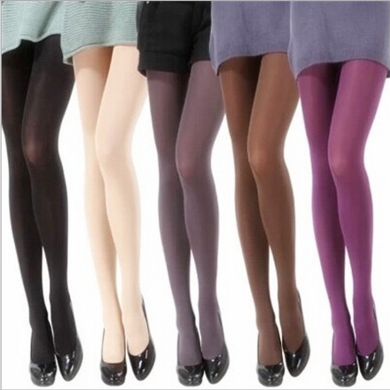 Hot Classic Sexy Women 120D Opaque Footed Tights Pantyhose Thick Tights