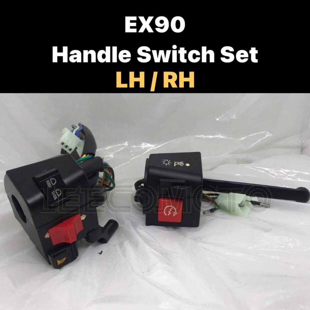 DEMAK EX90 EX 90 HANDLE SWITCH SET RH LH KIRI KANAN LEFT RIGHT