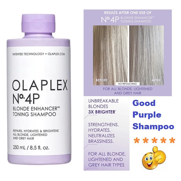 Sg Home Mall Olaplex No P Blonde Enhancer Toning Shampoo Ml Purple